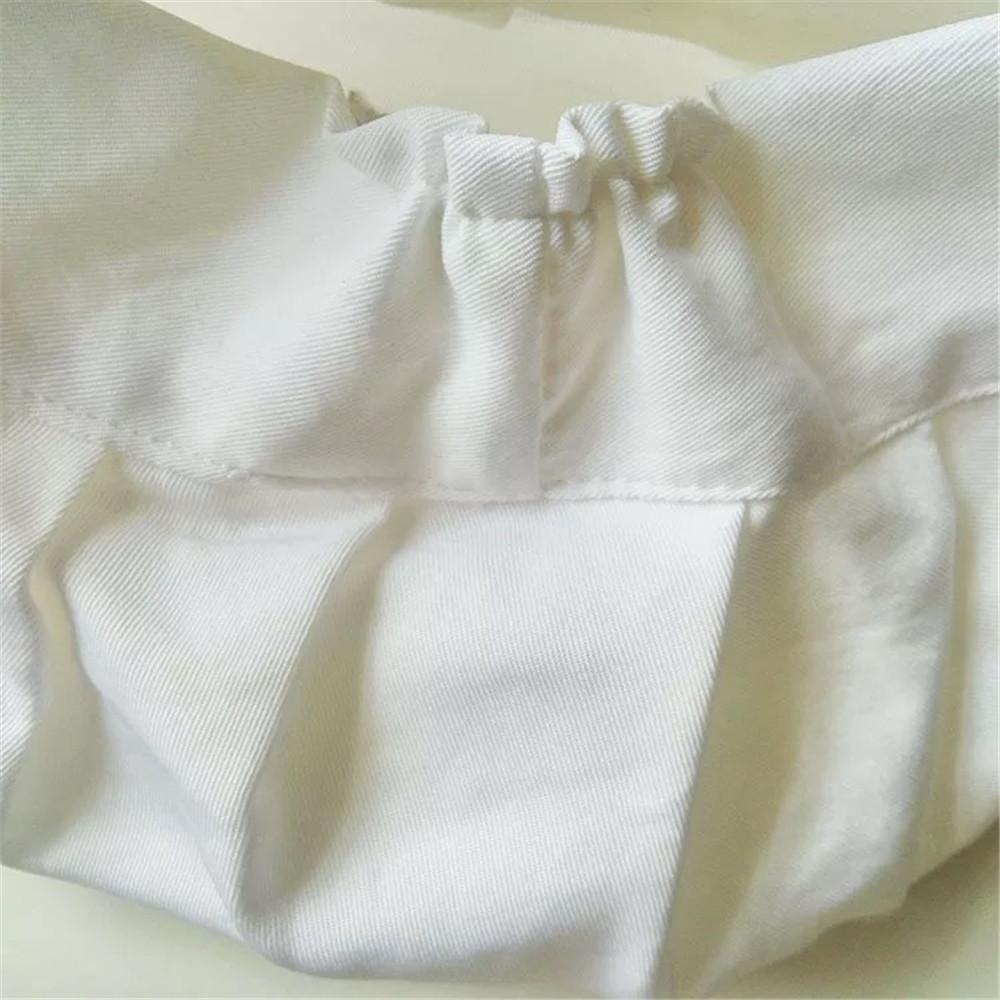 White Uniform Baker Cook Grilling Chef Hat BBQ