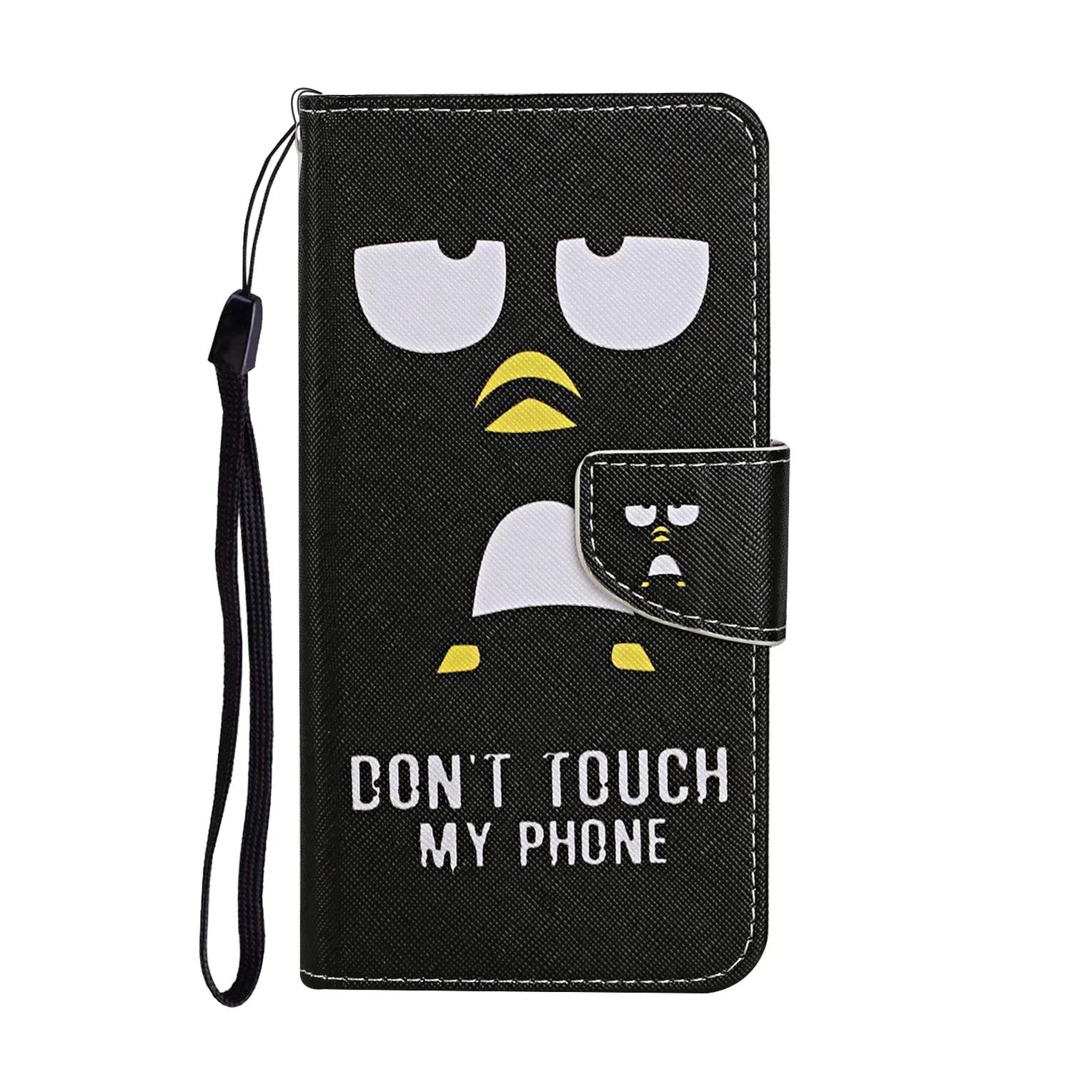 

Leather Flip Phone Case For Samsung Galaxy S24 Ultra S23 Plus S23 FE Cat Butterfly Painted Wallet Card Holder Cover Galaxy S24