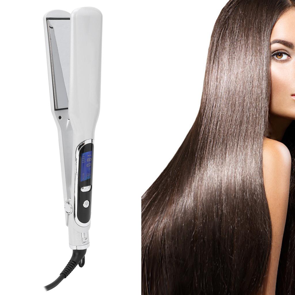 Hair Straightener Home Salon Dual Use Flat Iron Curler Straightening Iron
