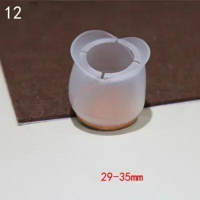 Multi-size Chair Leg Caps Rubber Feet Protector Pads Non-slip Silent Table Cover Furniture Leveling Feet home Decor 4/8/12/16pcs
