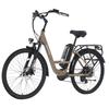 SPATIAL Elite Dames Multi-Terrain Elektrische Fiets Met Kinderzitje 250W Motor 36V13AH Batterij 26 Inch Wegbanden Elektrische Fiets Buiten Rijden E-Bike