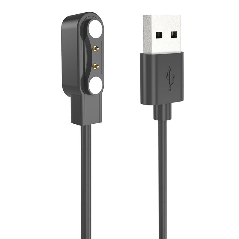 

Magnetic Charger for COLMI I30 Smart Bracelet Charging Cable Multiple Protection USB Charging Cord for COLMI I30 Smartwatch чорний