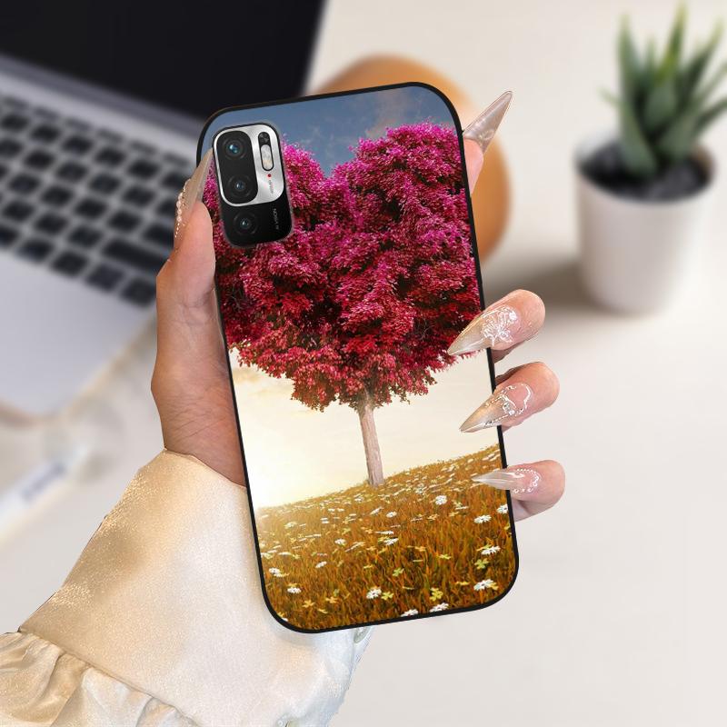 Cases For Redmi Note 10 JE 10JE Stylish Printing Soft TPU Silicone Phone Cover For Redmi Note10 4G 5G Case 10S Protective Fundas