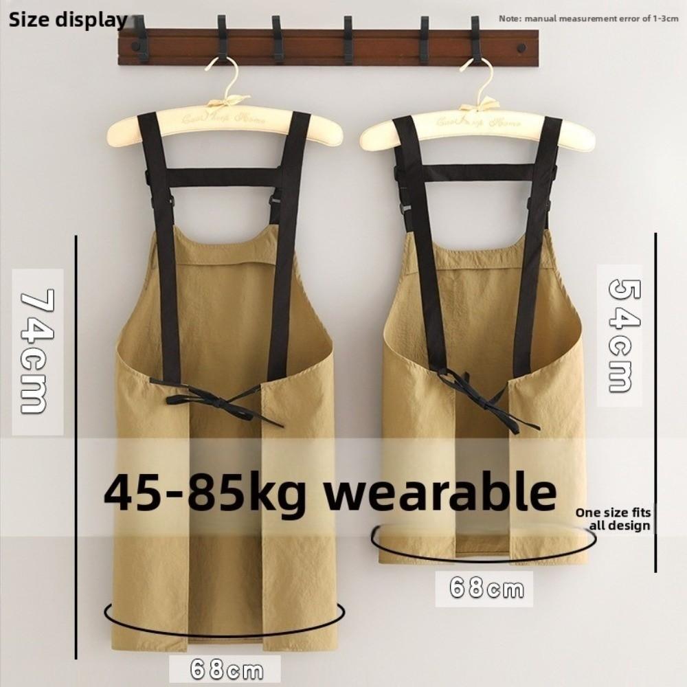 Adjustable Strap Kitchen Apron Taslon Work Clothes New Outdoor Workwear  for DIY Lover's