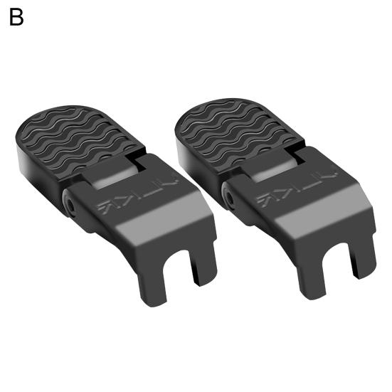 Electric Mountain Bike Pedal Aluminum Alloy Folding Rear Footrest Carrier Board