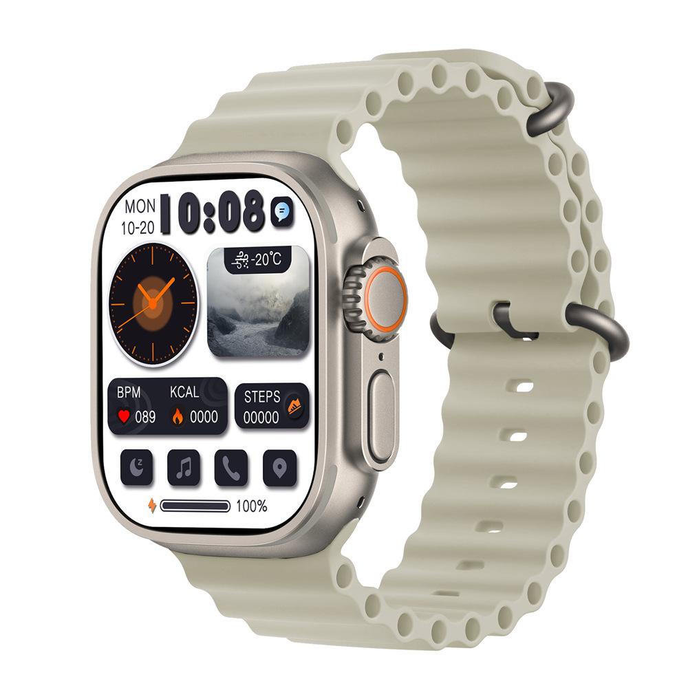 HK10 ULTRA 3 Amoled Screen Smart Watch GEN4 Local Music Album 2GB ROM ChatGPT NFC TWS Smart Watch for Men and Women