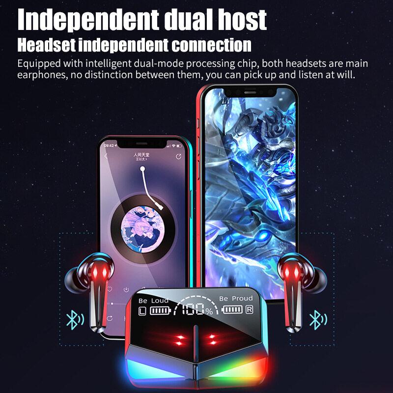 M28 Wireless Earphones Bluetooth Headphones TWS Stereo Touch Control Noise Reduction Waterproof Earbuds Headsets With Microphone