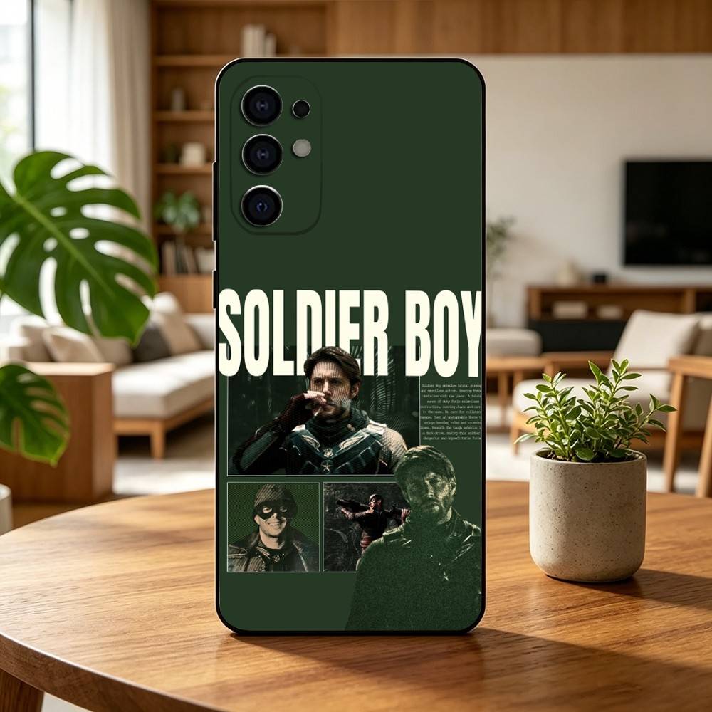 T-The Boys S-Soldier Boy-S  Phone Case Black Silicone Soft For Samsung S25,S24,S21,S22,S23,S30,Ultra,S20,Plus,Fe,Lite