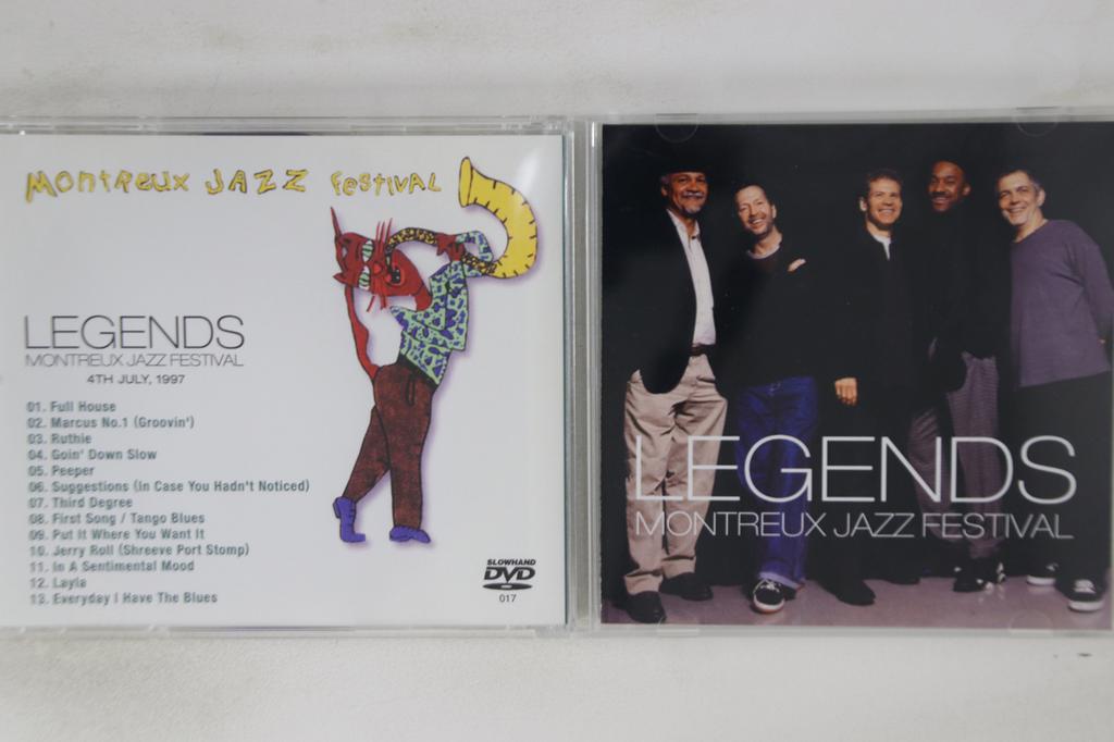 DVD LEGENDS - Montreux Jazz Festival 017 SLOWHAND Unknown Rock Used