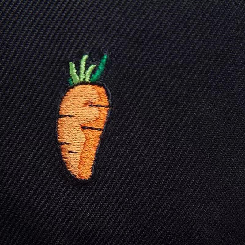 Hip Hop Baseball Cap Cartoon Carrot Embroidery Golf Hat Adjustable Cotton Snapback Hats for Men Women Trucker Caps Gorra