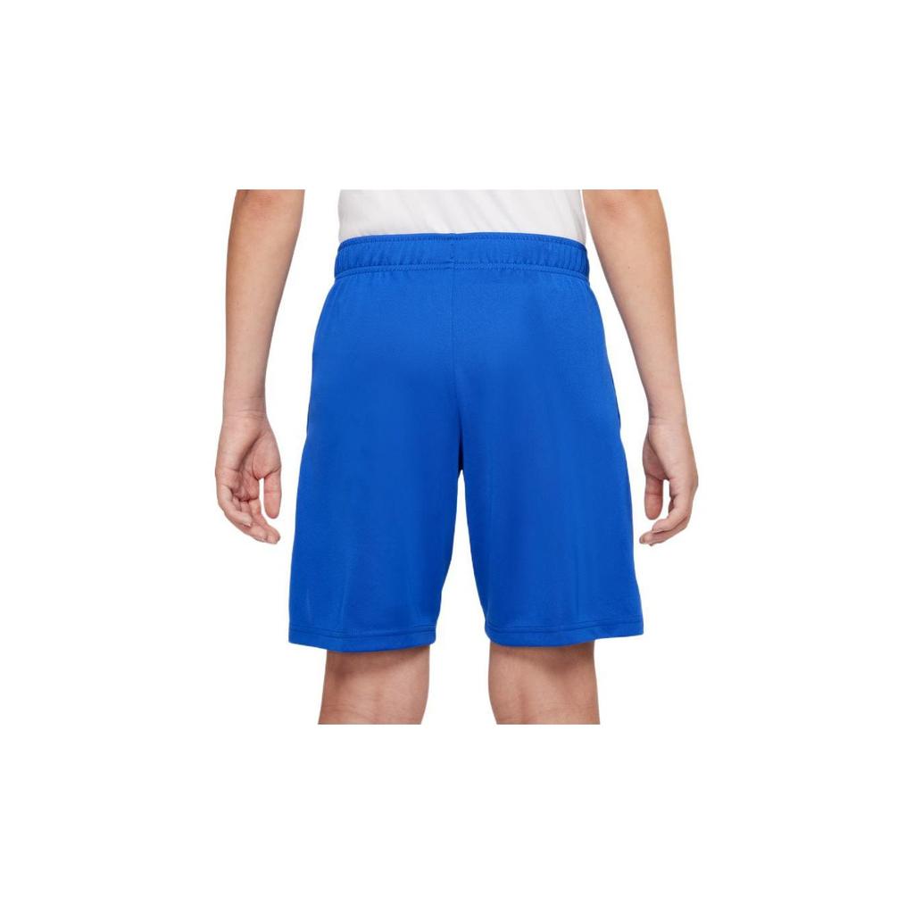 Nike Solid Color Logo Elastic Casual Shorts Kids shorts Blue DM8532-480