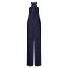 Women's Set Casual Halter Solid Color Sleeveless Top Straight Pants Two-piece Set