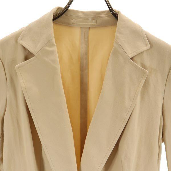 Burberry Sanyo Shokai Tailored Jacket 38 Beige Women Used