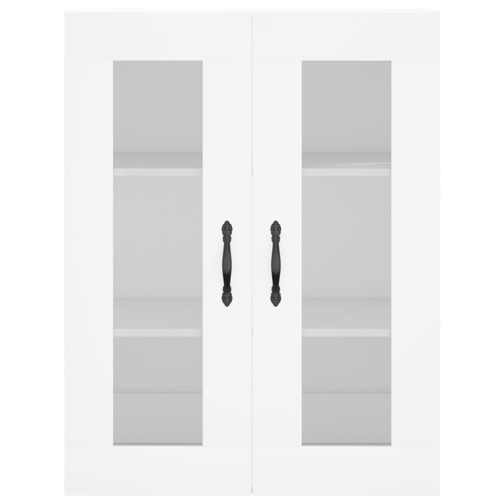 Highboard White 69.5 x 34 x 180 cm Particleboard