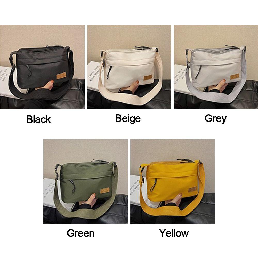 Tragbare Einzelschultertasche mit mehreren Taschen Wiederverwendbar Einfach Vielseitig Crossbody-Tasche Große Kapazität Tragetaschen für Damen