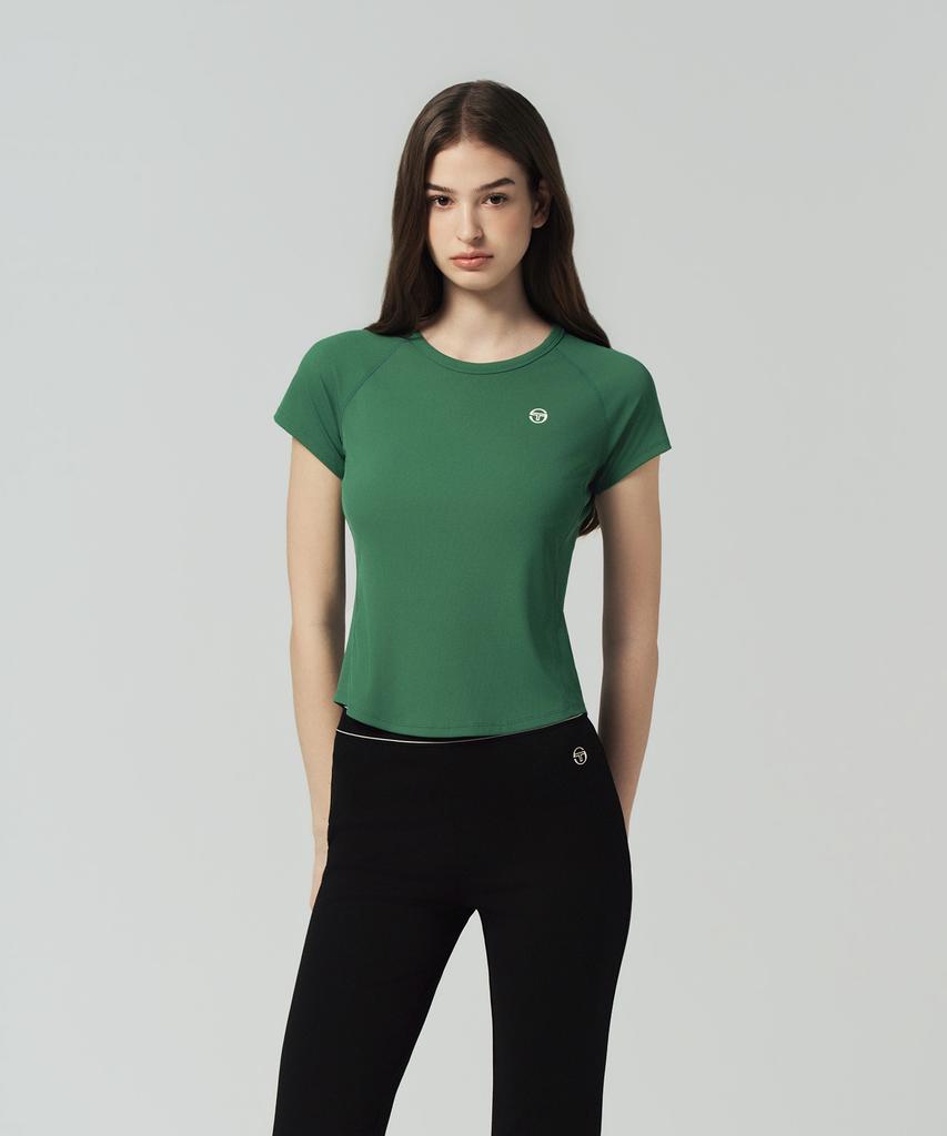 SERGIO TACCHINI W Rib Slim Fit Short Sleeve T-Shirt