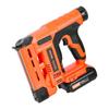Cordless Brad Nailer, 2-in-1 Nail Gun Staple Gun, 18 Gauge 32 Mm, Includes 500 Pcs Staples and 500 Pcs Nails, with Battery and Charger, Non-Slip