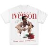Pop Culture Vintage Graphic TShirt Collection American Rap Basketball Streetwear HipHop Y2K Premium Qua Men Clothing Short