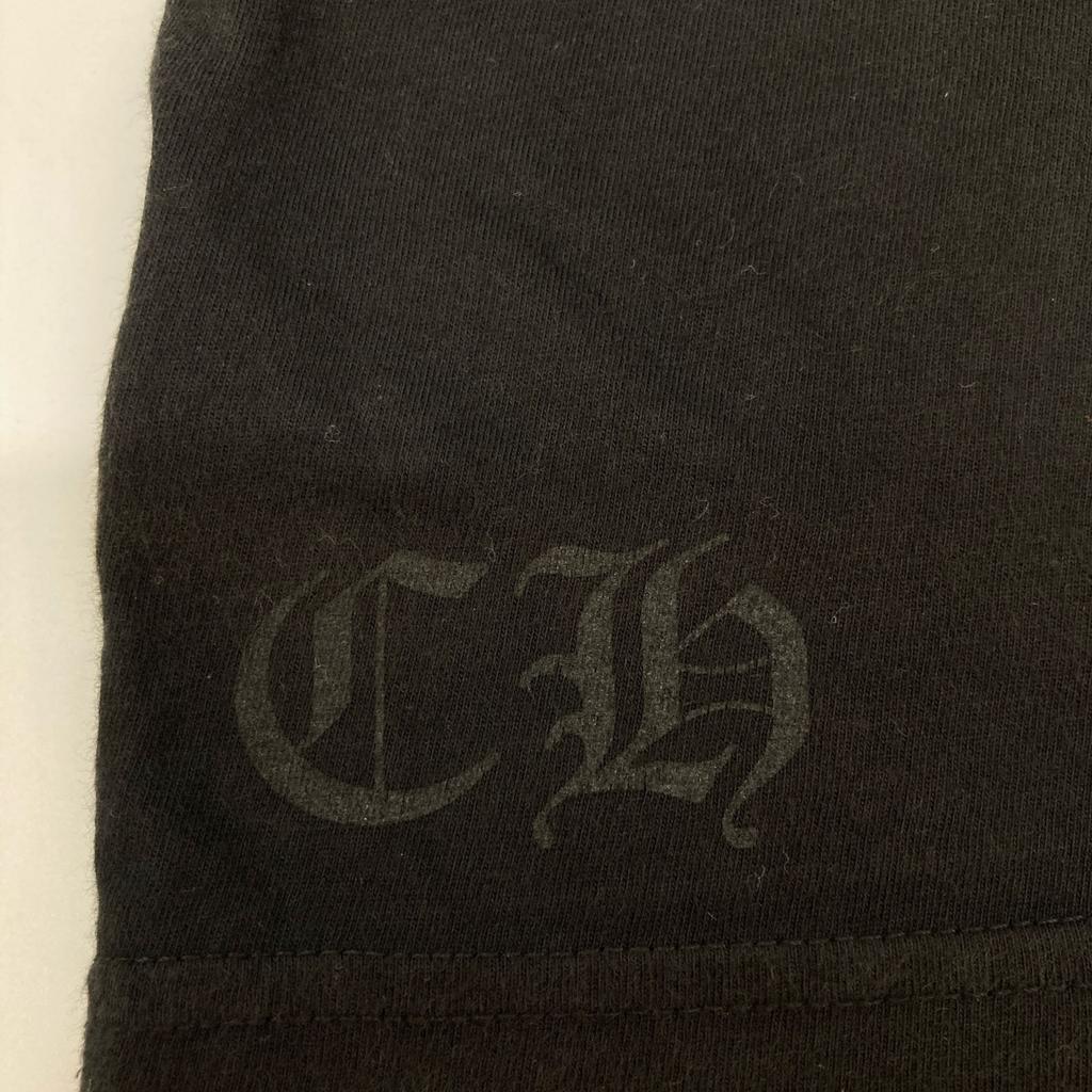 CHROME HEARTS Black T-shirt Tops M blackUsed