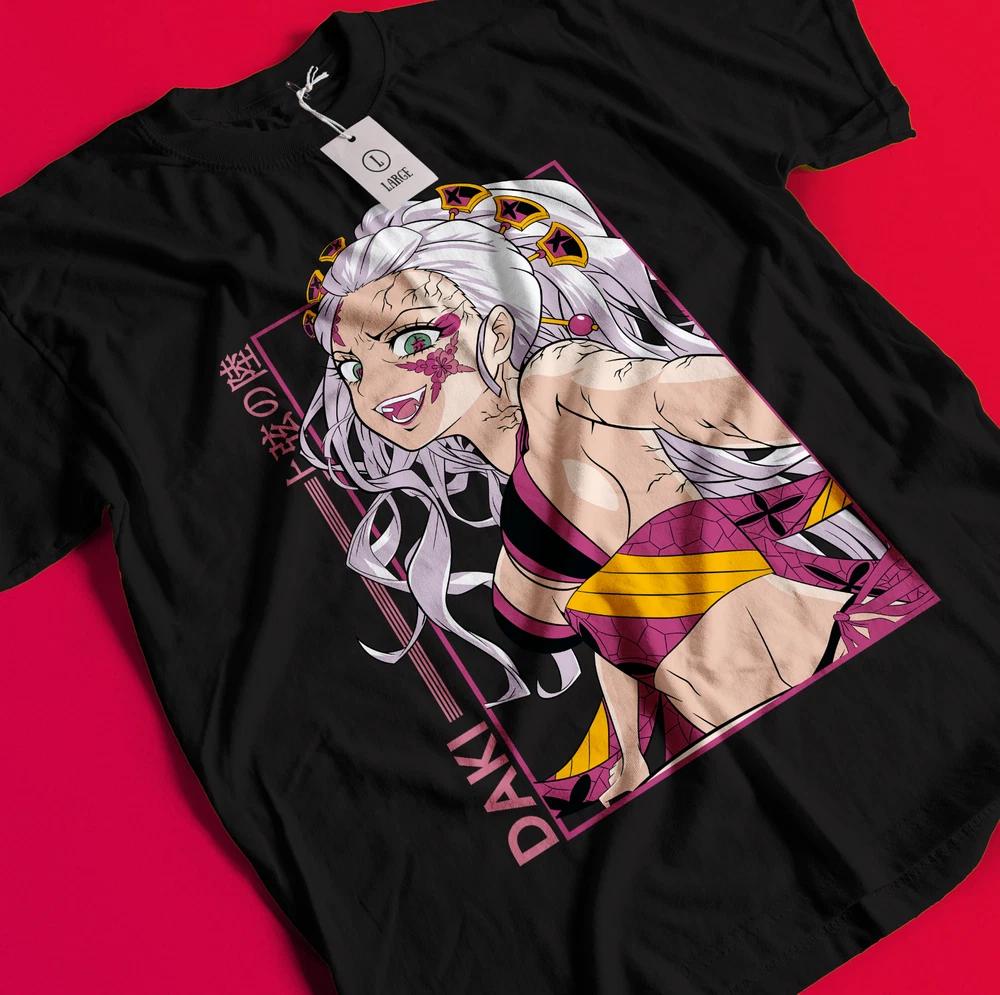 Demon Slayer Shirt Daki Upper Moon 6 Tshirt Zenitsu Tshirt Muzan Tanjiro Doma S