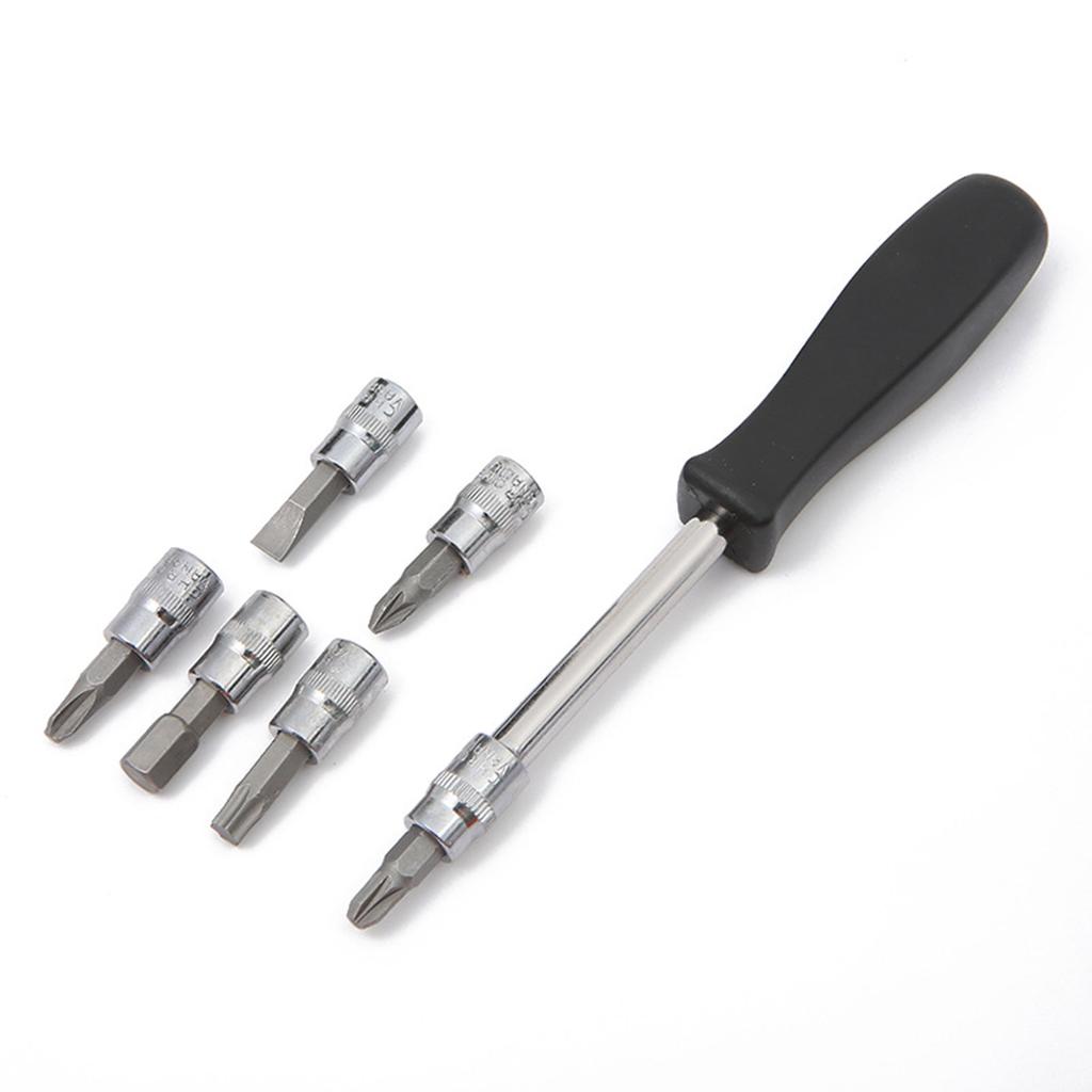 53-teiliges Handratschen-Steckschlüssel-Set Eisenwaren Auto Boot Motorrad Multifunktion Hochkohlenstoffstahl Reparaturset für Autoreparatur