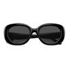 Coach 8391U Full Frame Design Injection Molded Oval Sunglasses Women Sunglasses Black 0HC8391U-500287