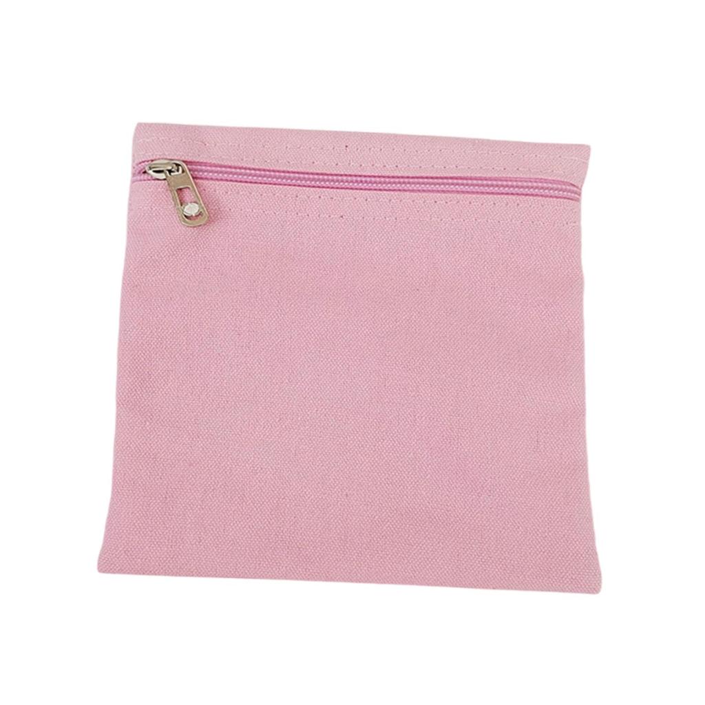 Sew in Side Pocket with Zipper Lightweight Easy Installation Phone Pouch Sturdy Canvas Coat Inside Pockets Secure Invisible