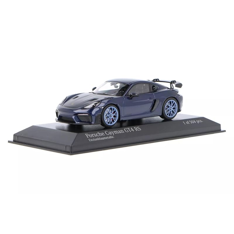 

minichamps 1/43 porsche cayman GT4 RS 2021 blue MINICHAMPS Cayman Limited to 504 units mini car [product]