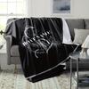 Custom Boat Name Anchor Blanket Personalized Nautical Fleece Throw All Season Soft Warm Bedding Home Decor Gift