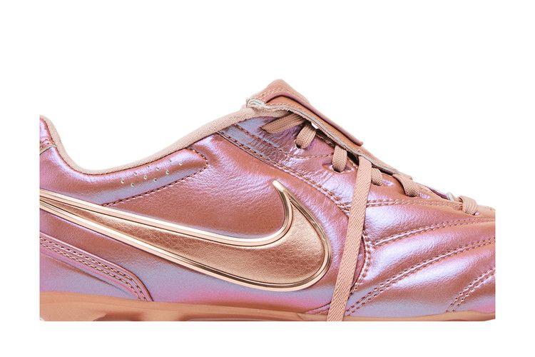 Nike Tiempo Ligera Pro FG LE Metalická červená Bronzová Růžové zlato