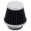 AHL Air Air Filter 42mm Universal Oval Taper Type (Black)