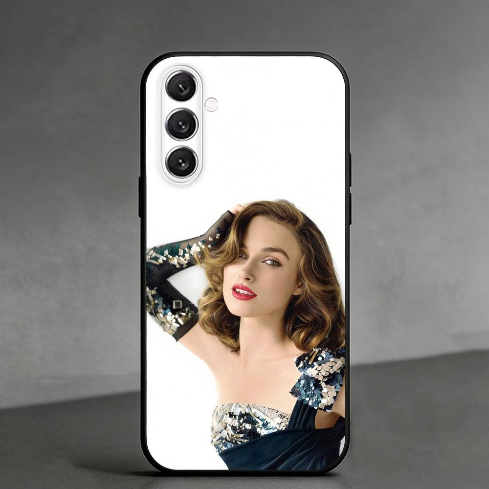 K-Keira Knightley Phone Case For Samsung Galaxy A91,80,73,72 ,71,53,52,32 ,31,22,21s,20,Soft Black Case