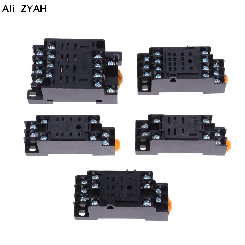 PYF08A PYF11A PYF14A PTF08A PTF14A Relay Base Socket 8/11/14 Pin Mini Small Intermediate Relay Holder