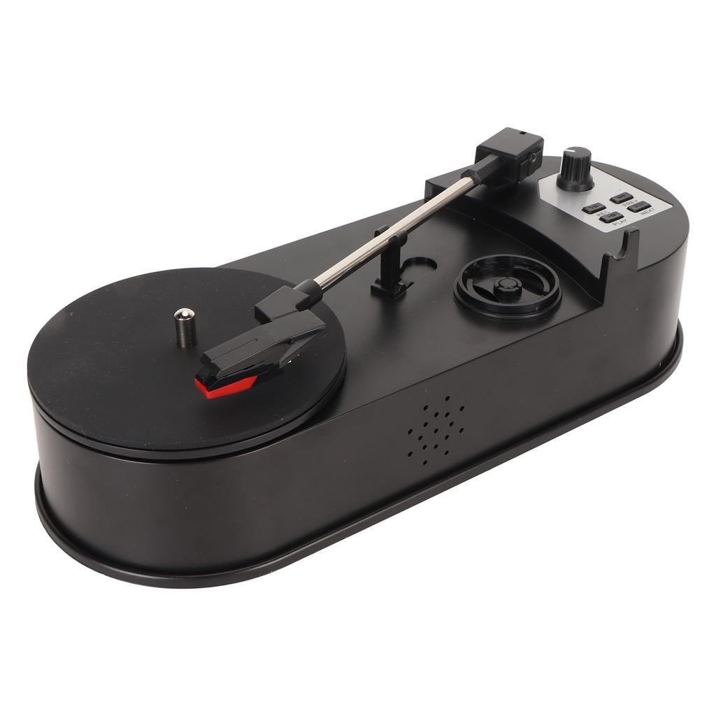 Turntable Record Player Portable USB To MP3 Converter Support 33 45 PRM Vintage Player with 3.5mm Stereo Memory Card