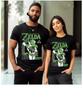 The Legend of Zelda T-shirt Link To The Past Funny Anime Black Shirt All Size
