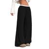 European and American Retro Trend Casual Women's Loose and Wide Leg Pants with a Hanging Feel