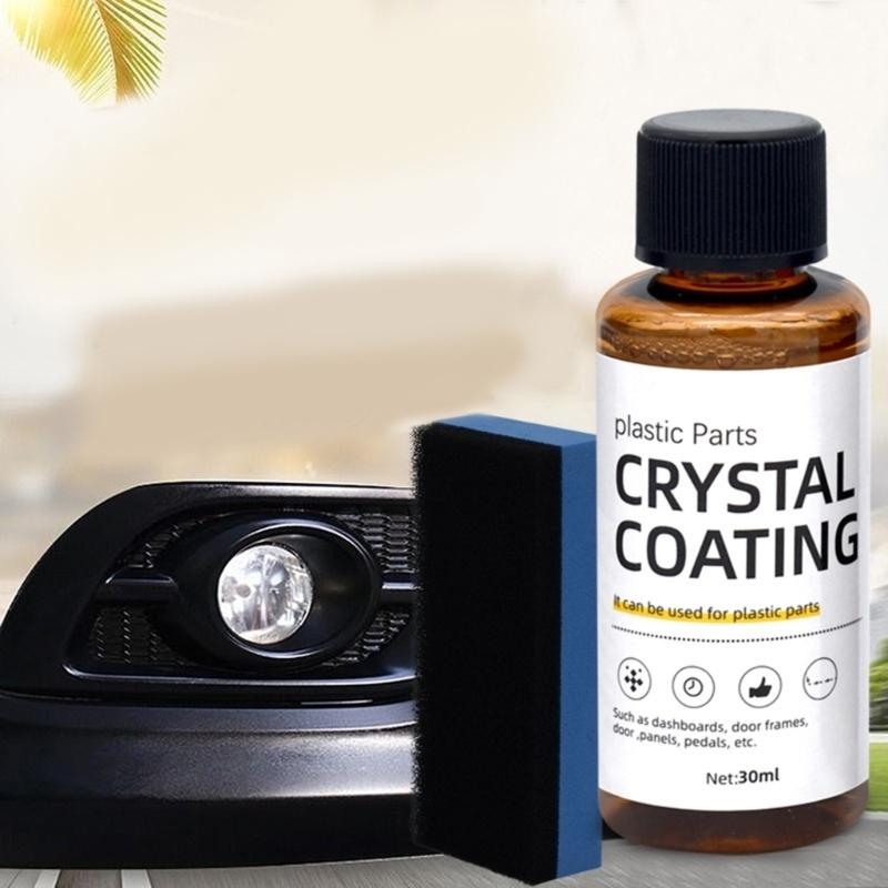 Plastic Part Crystallines Coating, Plastic Part Crystal Coating for Car, Plastic PartRenovation, Car Plastic Restorer