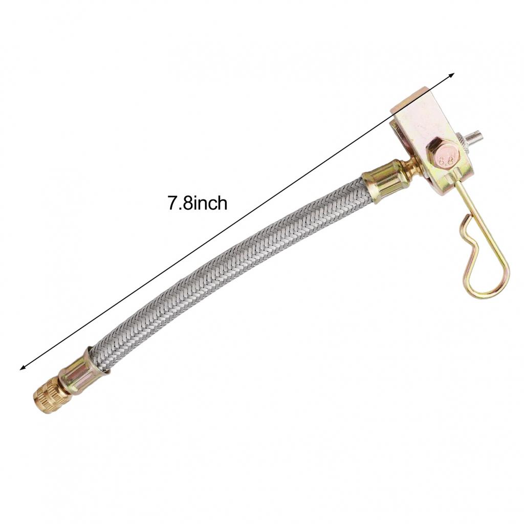 2Pcs Valve Stem Flexible Extension Dually Tire Valve Stem Extenders Adaptor