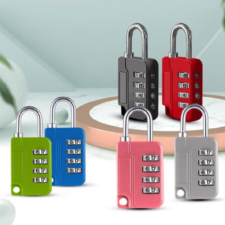 4Digit Combination Lock Small Padlock Portable Password Lock Luggage Lock