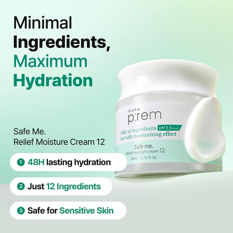 Make P:REM Safe Me. Relief Moisture Cream 12 80ml