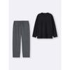 GU by Uniqlo Fleece Lounge Set  Long Sleeve   Long Pants 