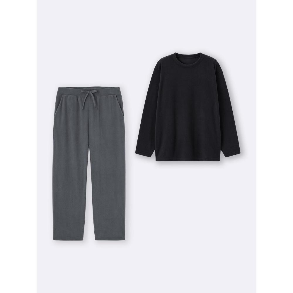 GU by Uniqlo Fleece Lounge Set  Long Sleeve   Long Pants 