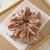 Sweet Temperament Fashion Exaggerated Hair Band Hair Accessories Retro Wrinkle Chiffon Scrunchies for Women Girls