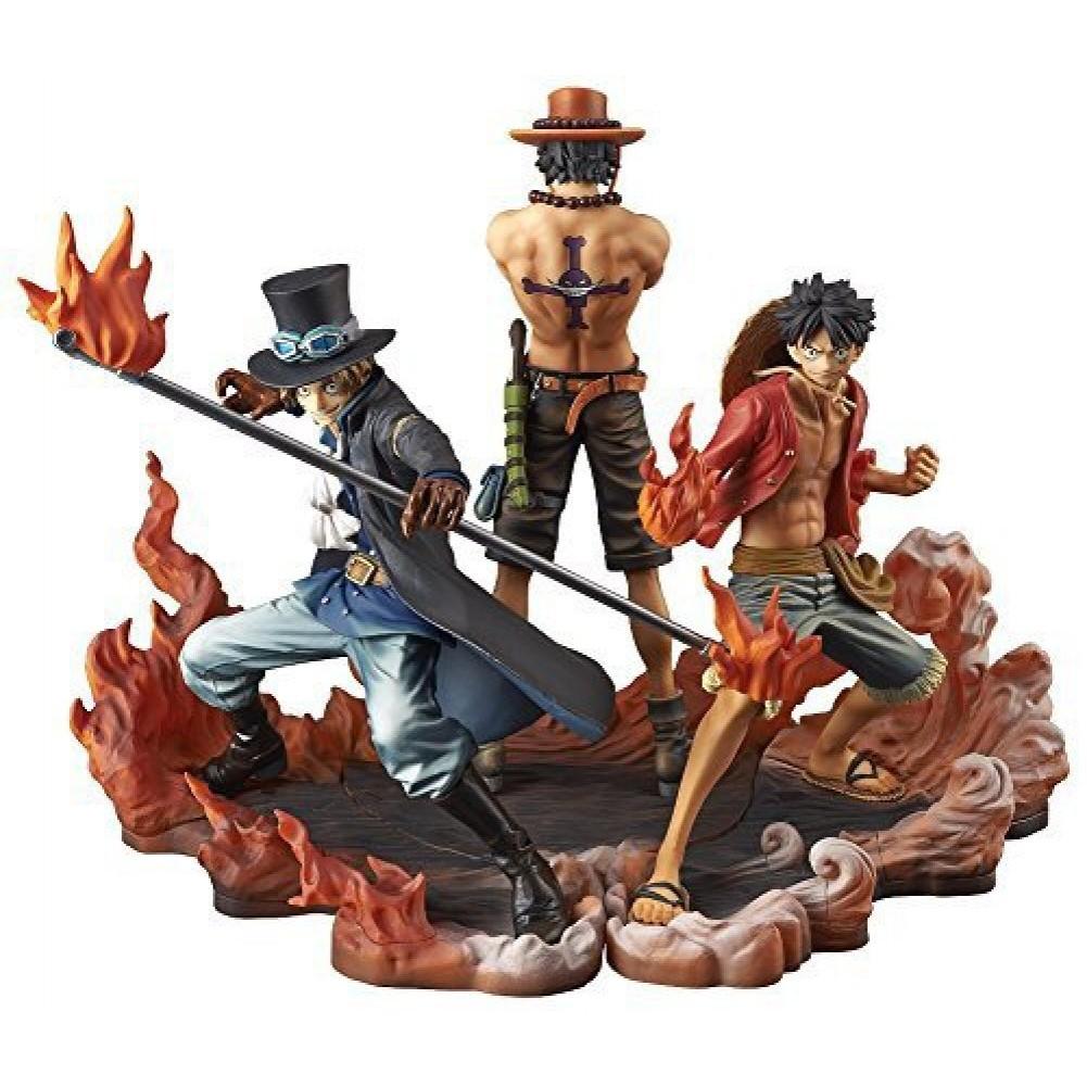 One Piece DXF BROTHERHOOD II Figure Anime Goods Prize Banpresto Luffy & Sabo & Ace All 3 Types Full Complete Set