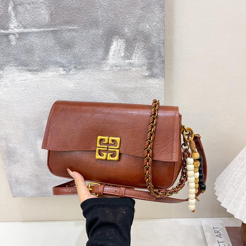 Premium Retro Niche Bag Women's New Fashion Versatile Shoulder Messenger Bag Commuter Small Square Bag