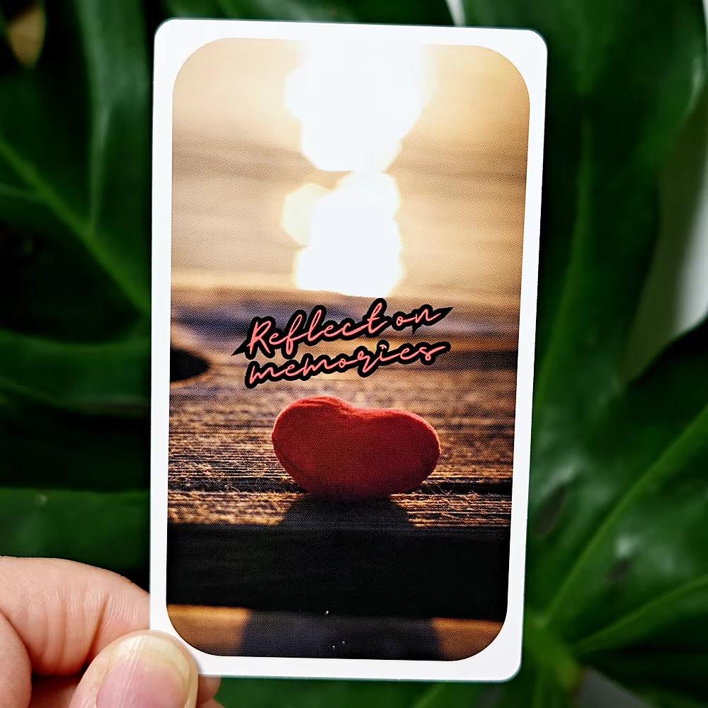 10,3*6 cm Liebes-Orakel-Deck mit 54 Karten – Herzensangelegenheiten-Orakelkarten