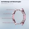 Bling Case For Samsung Galaxy Watch 6 44mm 40mm PC Hollow Frame Protective Double Diamond for Galaxy Watch 6 Case Accessories