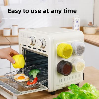Nuova Scatola Magnetica Creativa da Parete per Spezie da Cucina Organizer Multiuso per Condimenti
