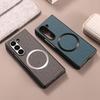 For Samsung Galaxy Z Fold6 5G Case Drop-Proof PC+Cloth Back Phone Cover Magnetic Case