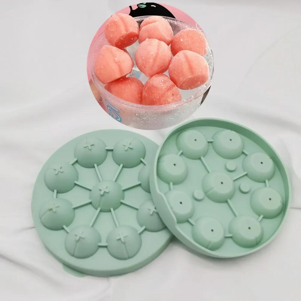 Rose Shape Silicone Ice Molds Summer Ice Cream Whiskey Making Tools Reusable Cold Block Tray Refrigerator Gadget Accessories